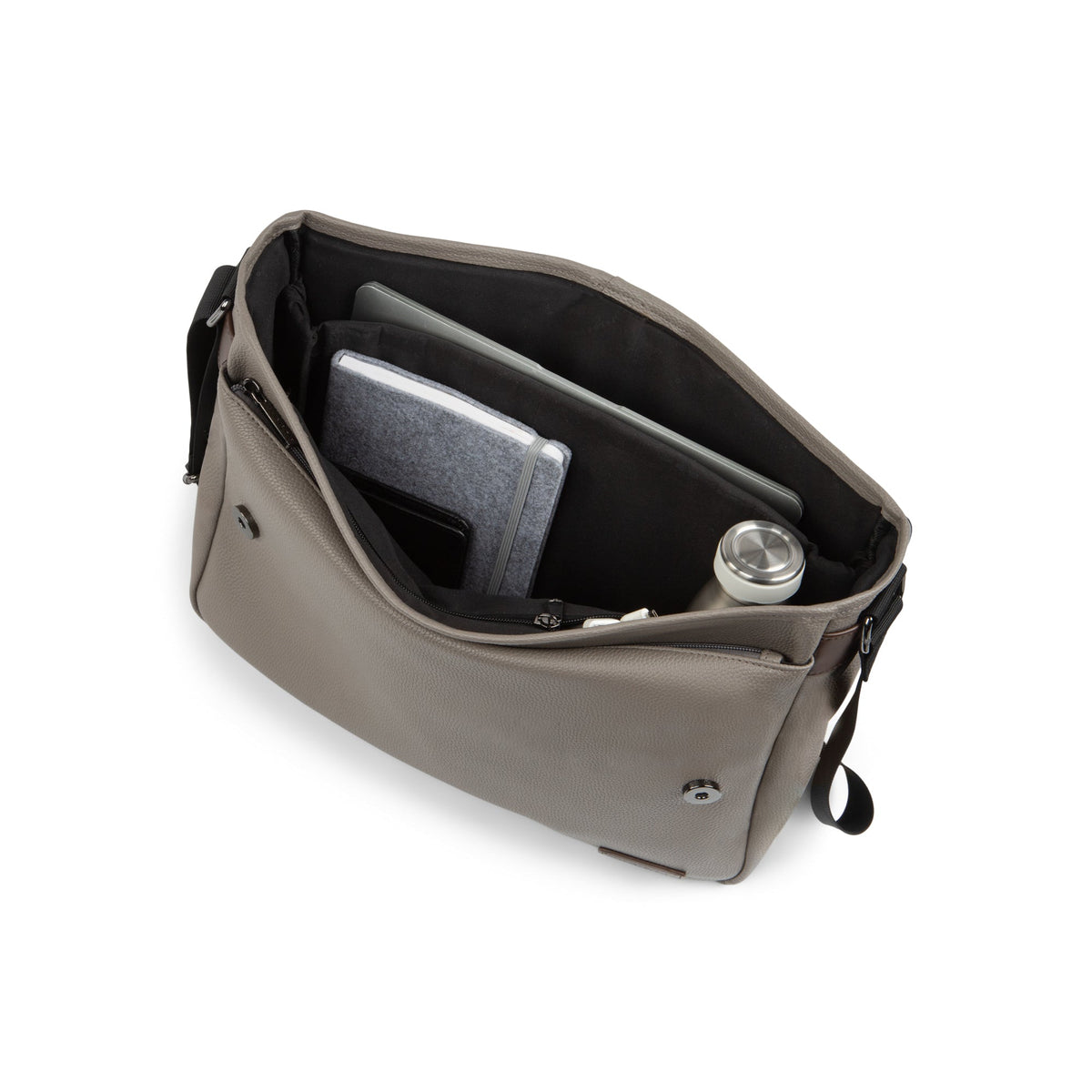 Contrast Messenger Bag