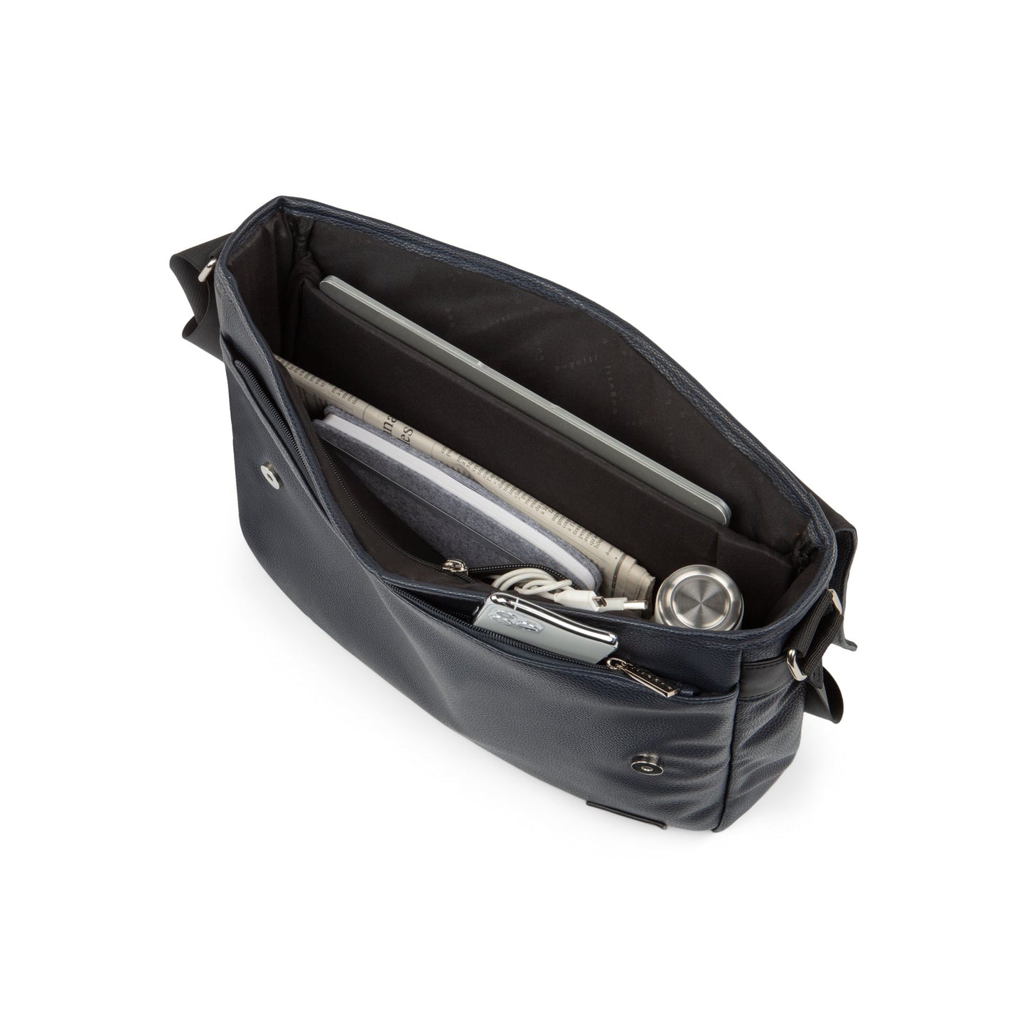 Contrast Messenger Bag