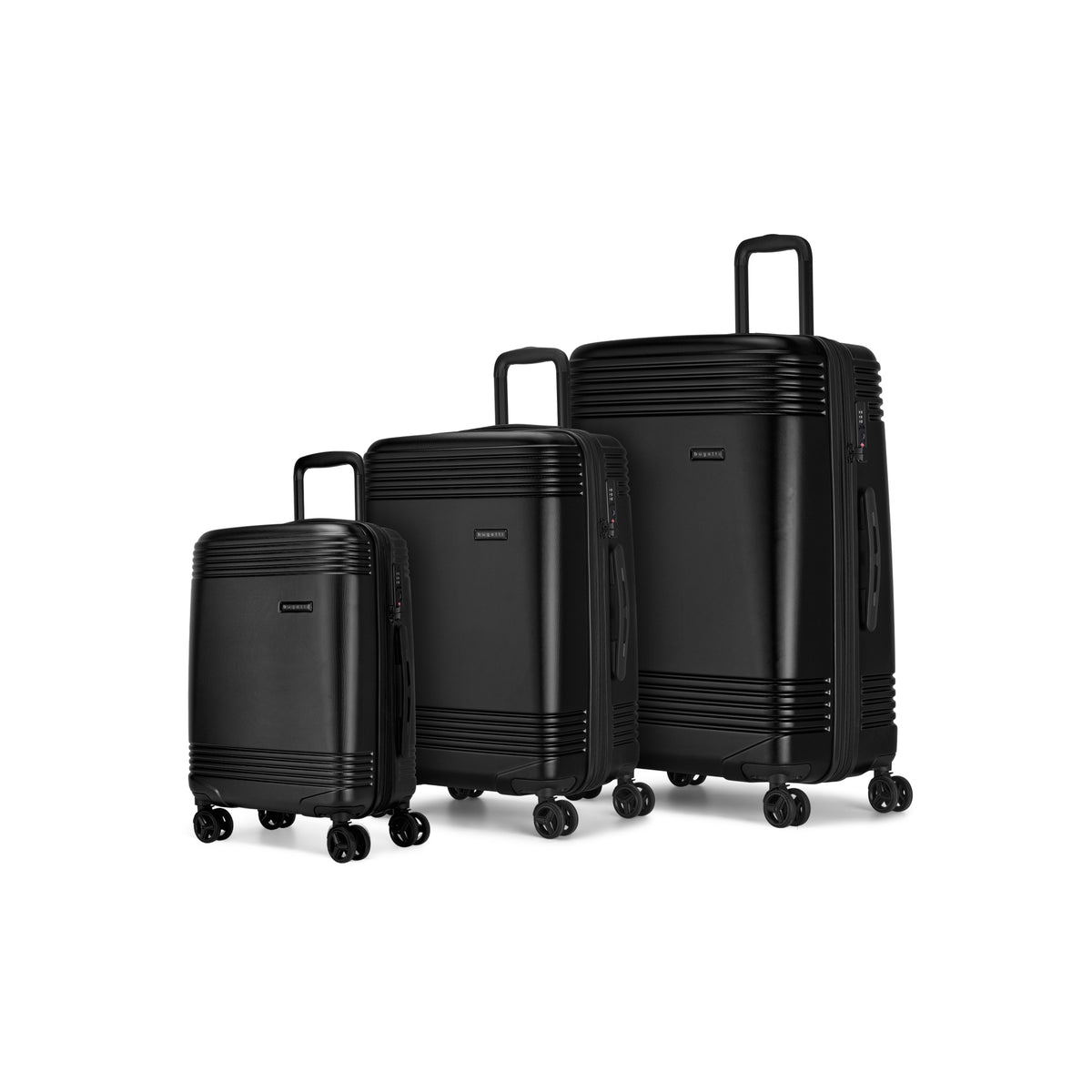 Seletti lips-print suitcase - Black