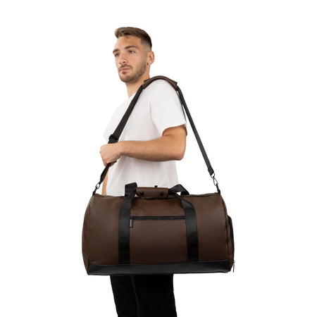 Buy Central Duffle Bag in Brown for $110.00 in Canada - Image 17