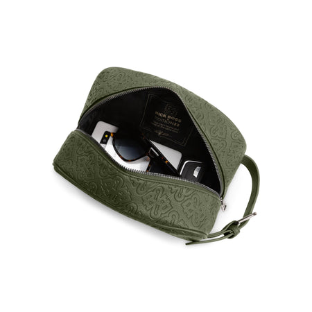 Buy Rick Ross Toiletry Bag in Grit Green for $65.00 in Canada - Image 24